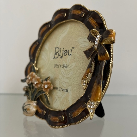 Bijou Enameled Picture Frame - Picture 3 of 6